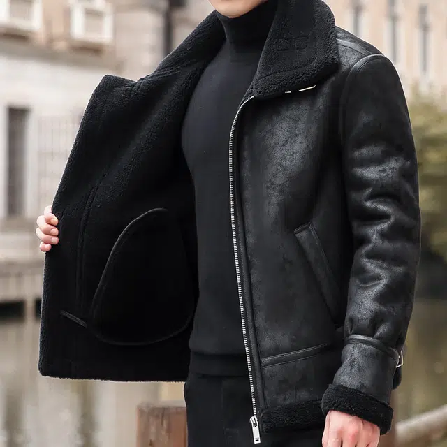 寻星记 加绒加厚纯色休闲保暖服饰棉服 男女同款