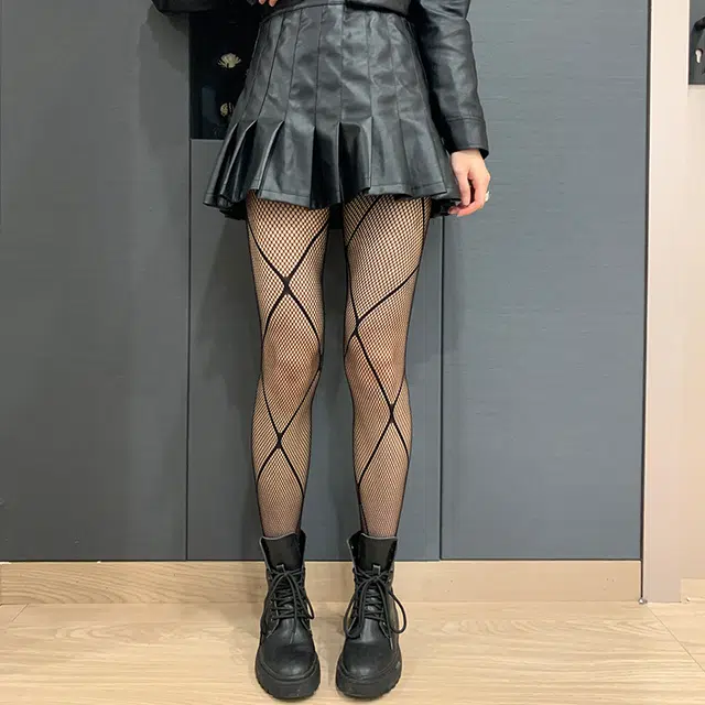 莫代尔 菱格性感渔网显瘦透气修身美腿丝袜 女款