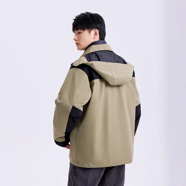 美力城 连帽休闲舒适羽绒服 男女同款