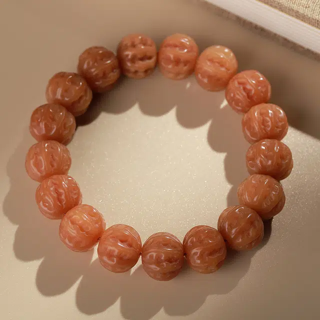 月岚 吉星高照 新中式文玩盘串转运好运常来小众复古#好运 菩提根 手串 男女同款情侣款