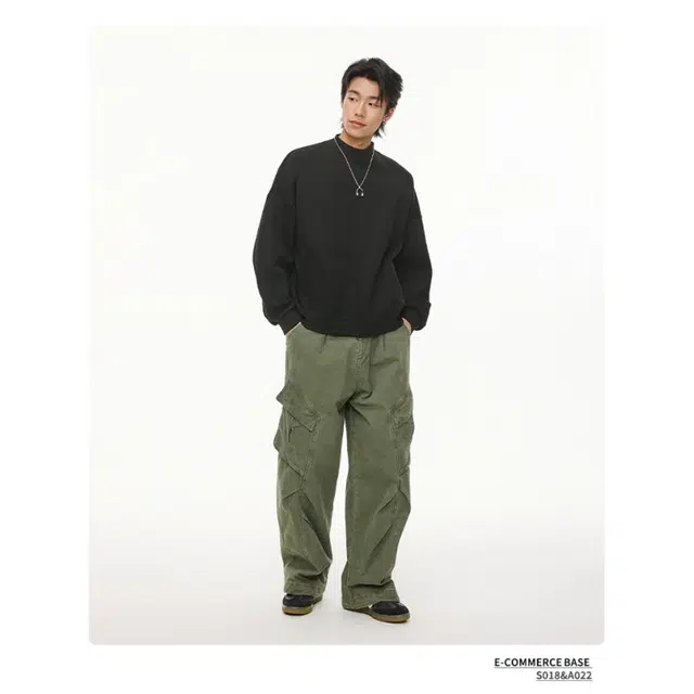 北极绒 美式复古半高领无帽子设计感半拉链长袖卫衣 男款