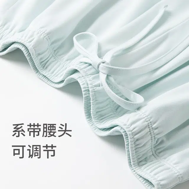 舒雅 简约舒适亲肤透气高级感睡衣套装 女款 浅绿