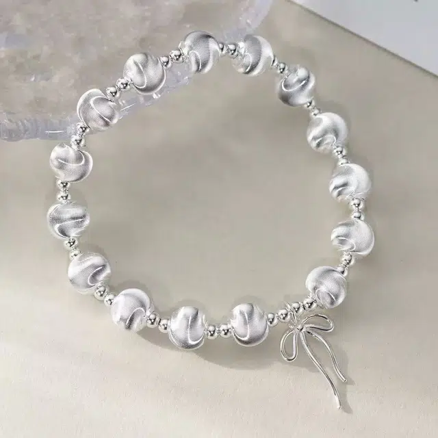 麟典 猫眼转运珠丝带蝴蝶结复古轻奢嘻哈时尚精工中性饰品 百搭潮酷手串 高级礼盒#好运 合金 手链 男女同款情侣款