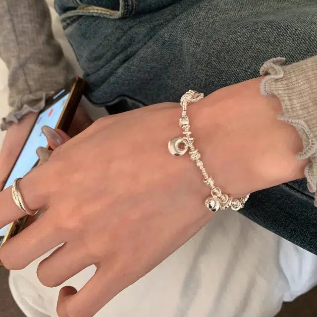 麟典 上上签葫芦新中式小胖福碎银链 国风小众设计盘缠聚财转运福禄手饰 饰品 高级礼盒#好运 合金 手链 女款