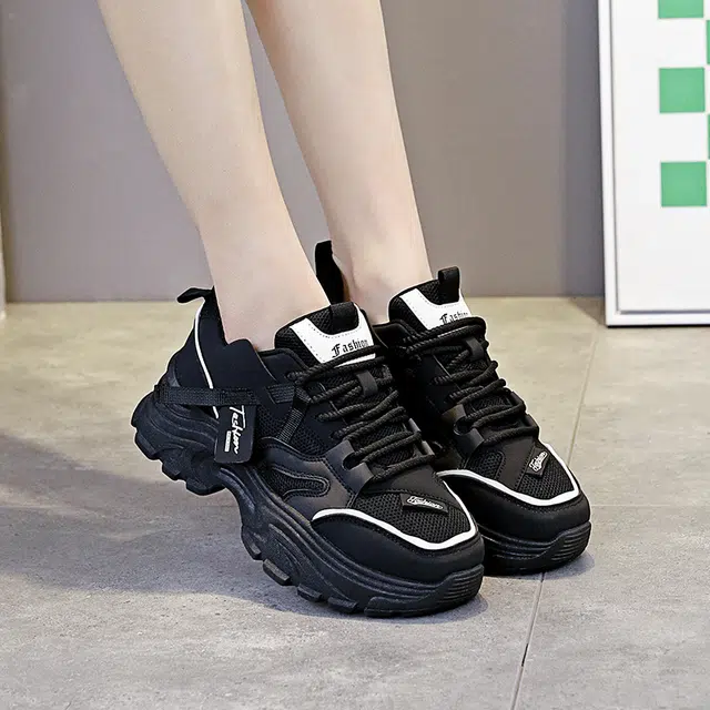 木木兔 软底厚底舒适耐穿运动 生活休闲鞋 女款