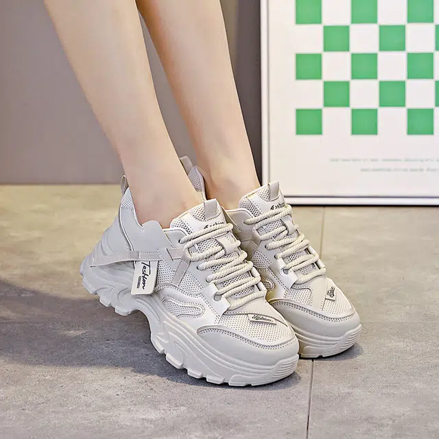 木木兔 软底厚底舒适耐穿运动 生活休闲鞋 女款