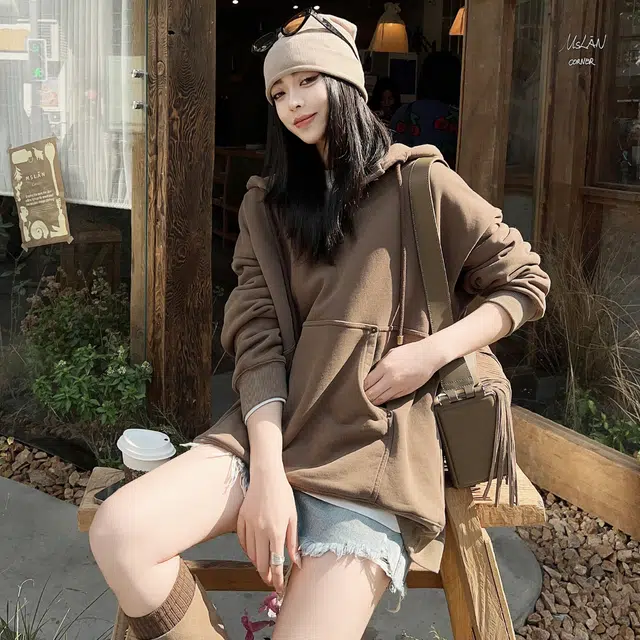 美洋 街拍针织帽冷帽保暖 棉 绒线帽 男女同款情侣款
