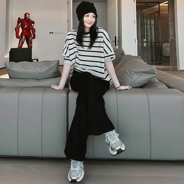 美洋 保暖纯色针织冷帽 腈纶 绒线帽 女款