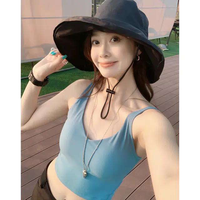 美洋 防晒 登山客 大檐帽 男女同款情侣款