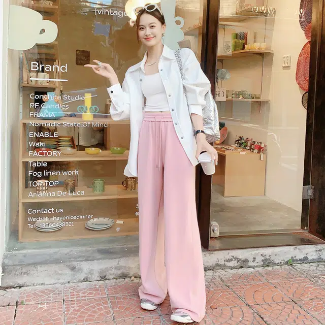 美洋 大白 中空纱防晒休闲宽松长袖衬衫 女款 白色