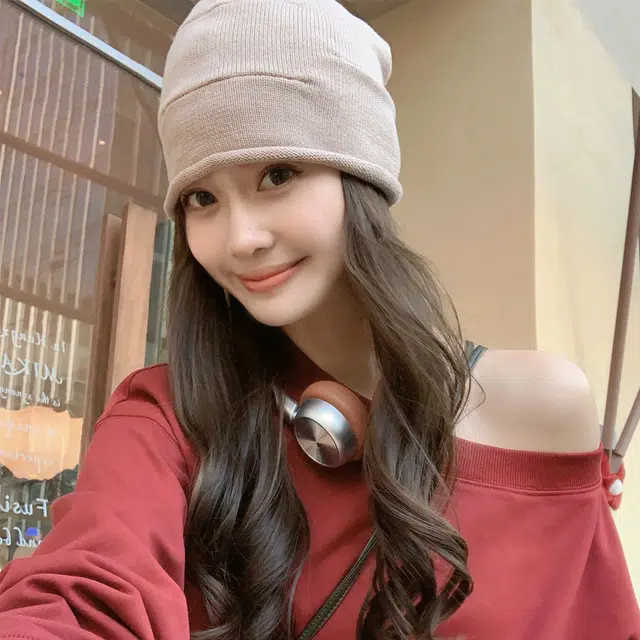 美洋 街拍针织帽冷帽保暖 棉 绒线帽 男女同款情侣款