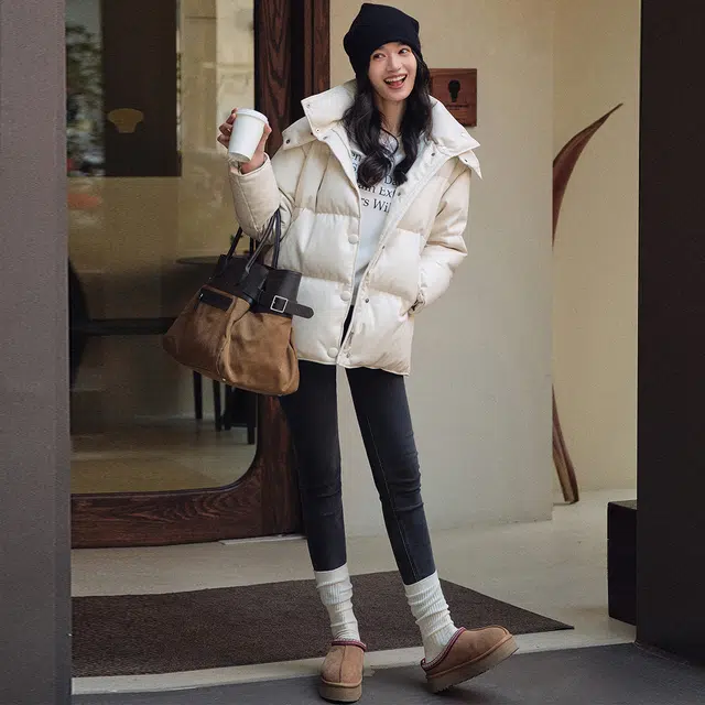 美洋 保暖纯色针织冷帽 腈纶 绒线帽 女款