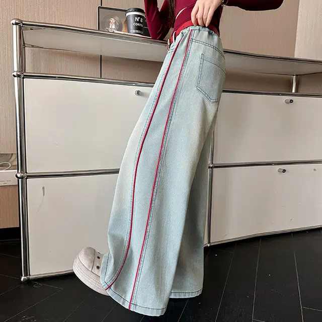 木木兔牛仔裤 时髦洋气宽松舒适 儿童款
