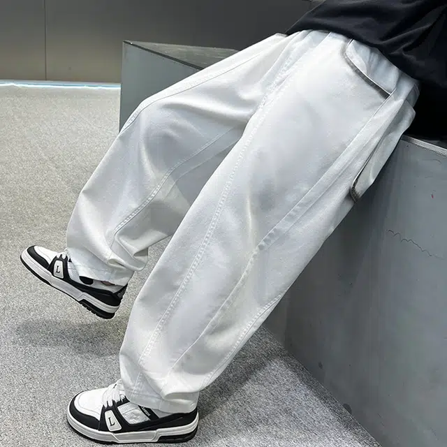 木木兔牛仔裤 时髦洋气舒适宽松 儿童款
