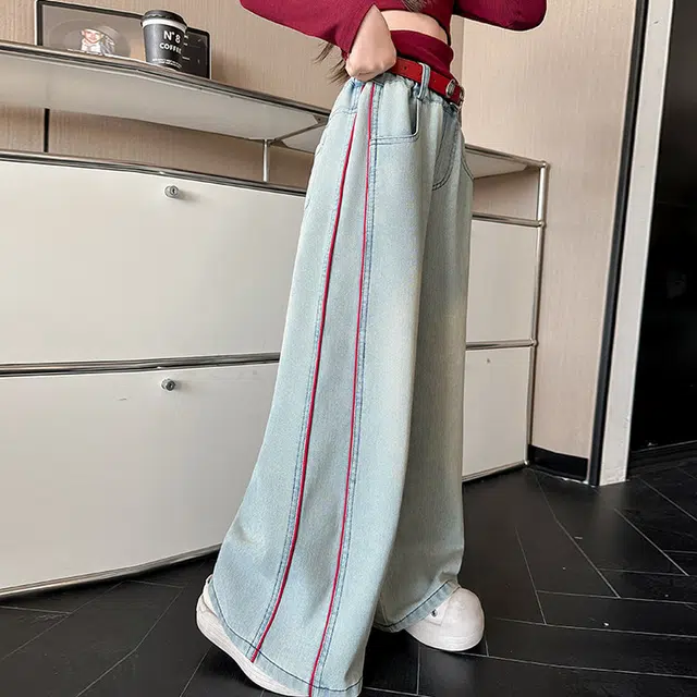 木木兔牛仔裤 时髦洋气宽松舒适 儿童款