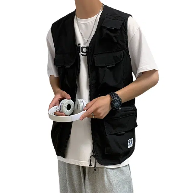 【dme】 美式高街潮牌机能风多口袋工装宽松百搭夹克外套 男款