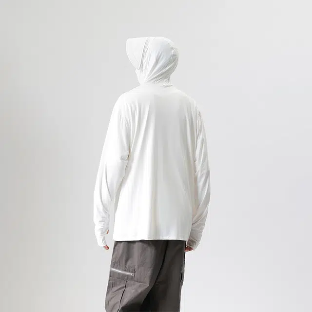 【dme】 冰丝夏季防紫外线可拆卸帽檐皮肤衣外套防晒服 男女同款