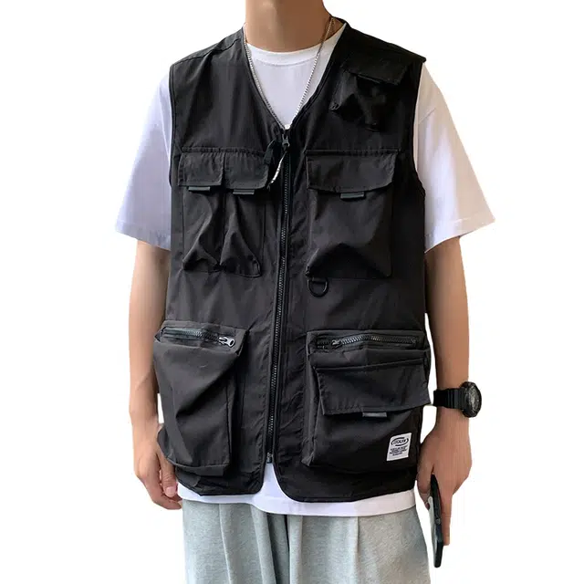 【dme】 美式高街潮牌机能风多口袋工装宽松百搭夹克外套 男款