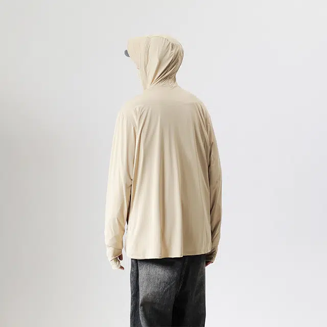 【dme】 冰丝夏季防紫外线可拆卸帽檐皮肤衣外套防晒服 男女同款