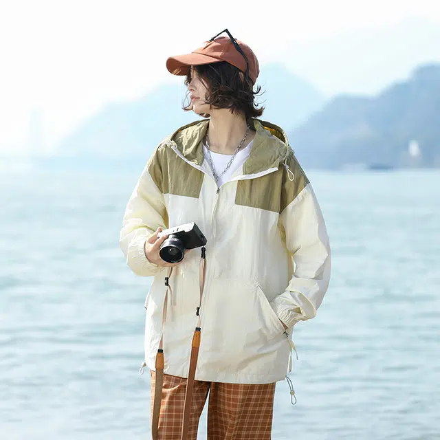 【dme】 宽松休闲运动户外时尚防晒服 男女同款