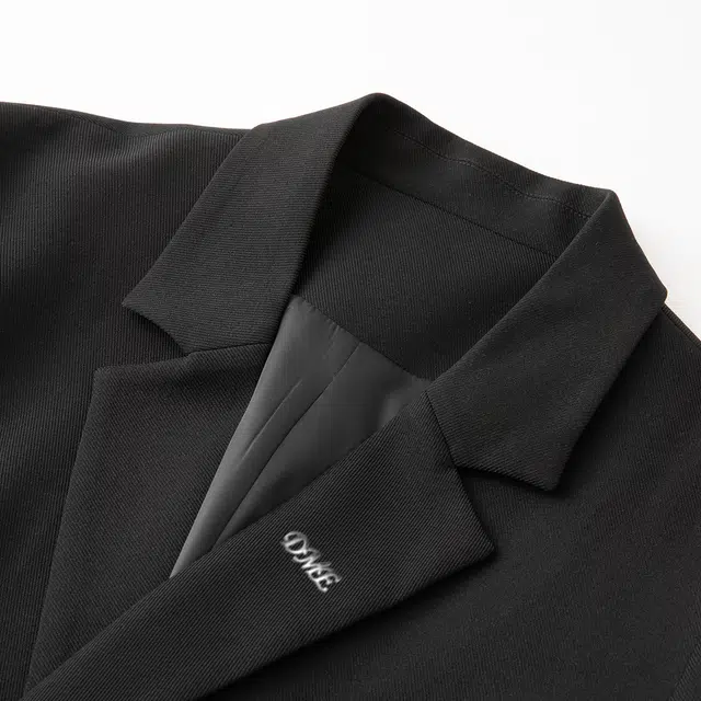 【dme】 秋季时髦双排两粒扣西服上衣气质拉满自带氛围感条纹内饰外套帅气松弛感西装 男女同款