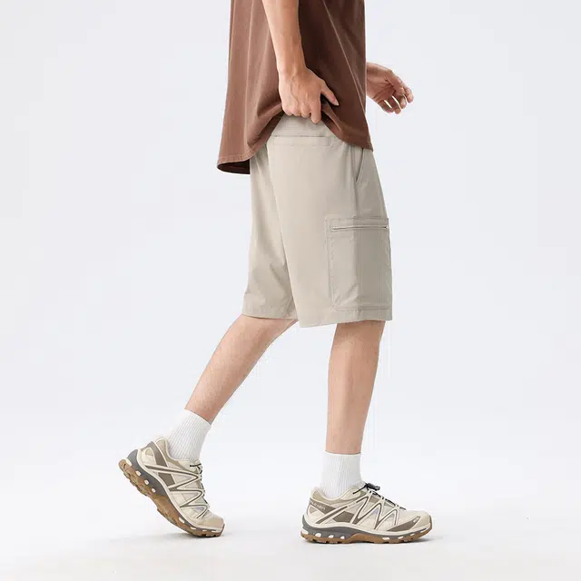 【dme】 薄款工装宽松运动速干五分潮流休闲短裤 男女同款