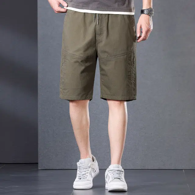 【dme】 美式复古潮流百搭时尚简约舒适日常五分休闲短裤 男女同款