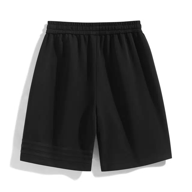 【dme】 设计感重磅三条杠运动美式卫裤宽松五分休闲短裤 男女同款