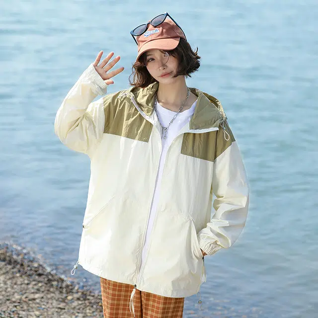 【dme】 宽松休闲运动户外时尚防晒服 男女同款