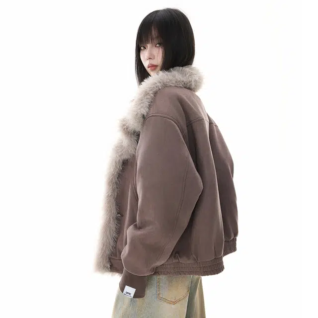 【dme】 潮流复古美式座山雕设计感加厚保暖外套高街休闲棉衣时尚冬款无性别主义中性棉服 男女同款