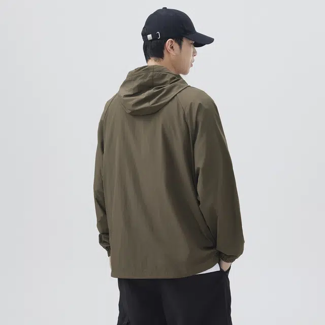 【dme】 山系机能风轻薄户外连帽宽松外套防晒服 男女同款