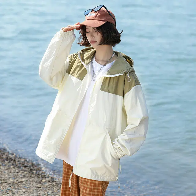 【dme】 宽松休闲运动户外时尚防晒服 男女同款