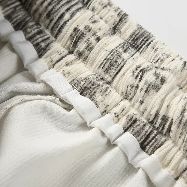 【dme】 美式扎染运动潮牌宽松直筒阔腿五分裤休闲短裤 男女同款