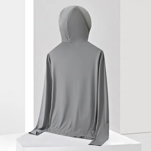 【dme】 冰丝夏季防紫外线可拆卸帽檐皮肤衣外套防晒服 男女同款