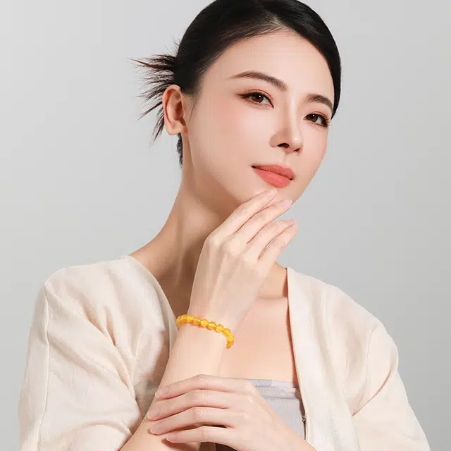 梦金园 多彩转运珠手饰 简约个性时尚日常通勤百搭 招财纳福学业事业上岸#好运 玉髓 手串 女款