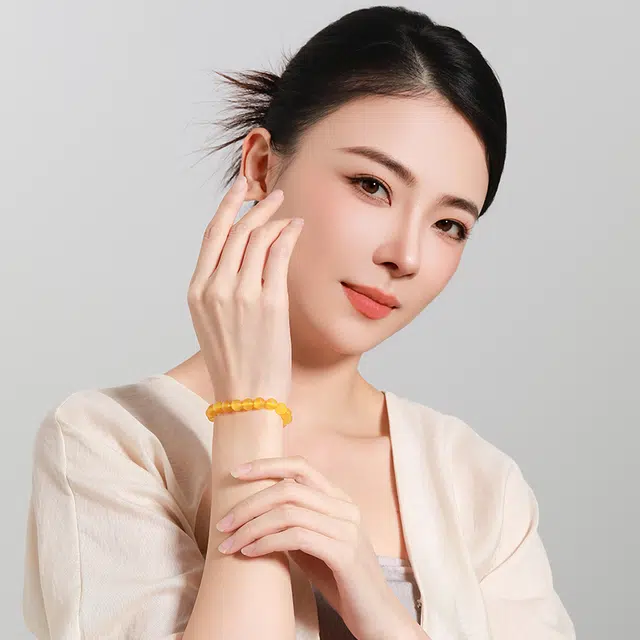 梦金园 多彩转运珠手饰 简约个性时尚日常通勤百搭 招财纳福学业事业上岸#好运 玉髓 手串 女款