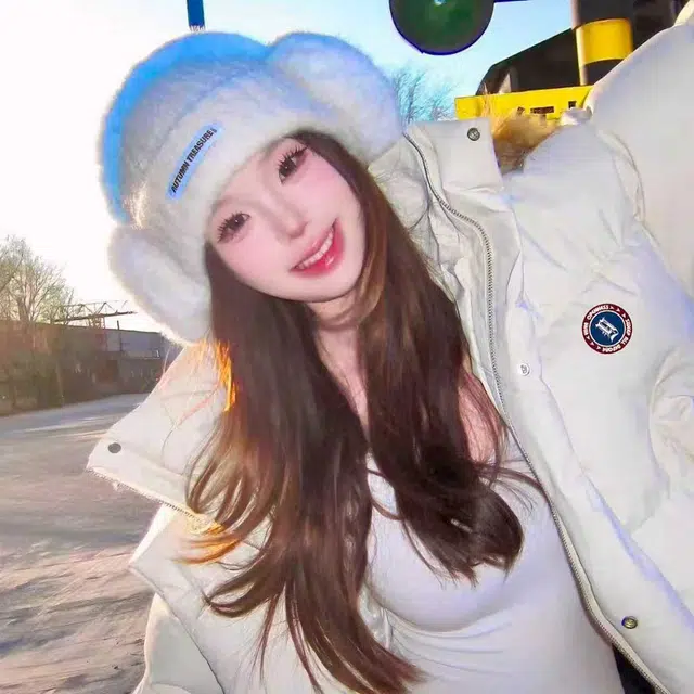 鸭鸭 美式复古风潮流可拆卸毛领加厚棉服短款版型耐磨面料保暖舒适时尚拉链学院风连帽外套显瘦潮流无性别宽松百搭长袖羽绒服 男女同款