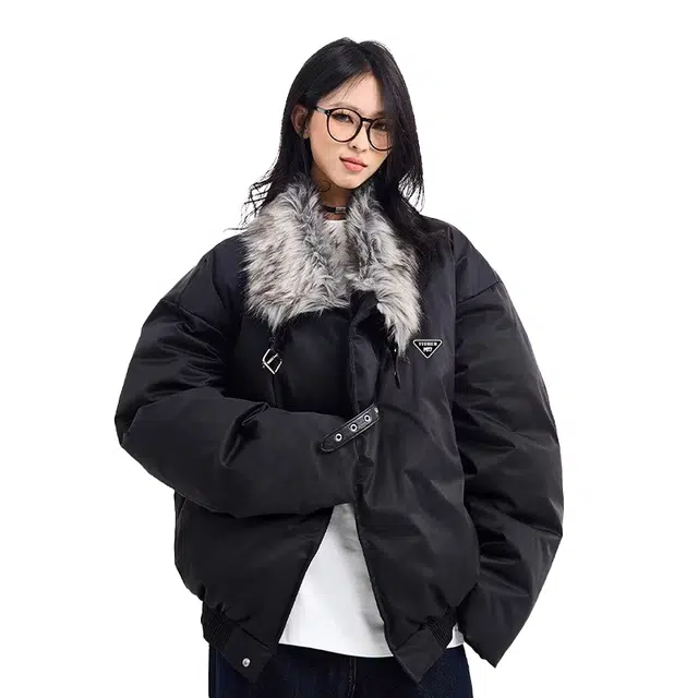 YICHEN boxycleanfitbomber