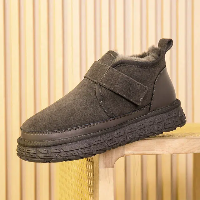 XIMO BULL Classic Sheepskin Snow Boots