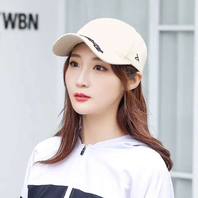 小凤仙 透气防晒四季彩色遮阳 棉布 鸭舌帽 男女同款情侣款