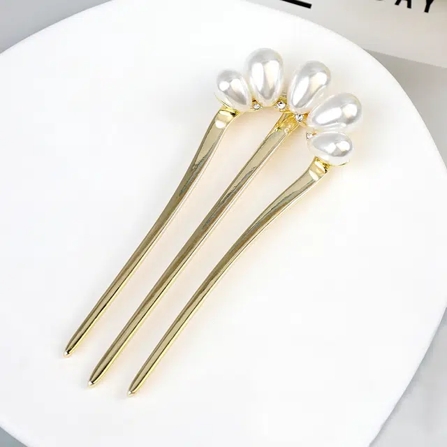 蒙妮 新中式简约 合金 发簪 女款