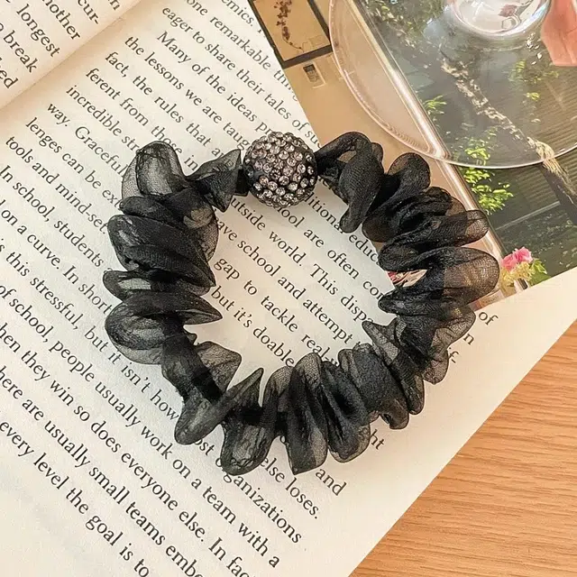 蒙妮 高级感 布艺 发圈 女款