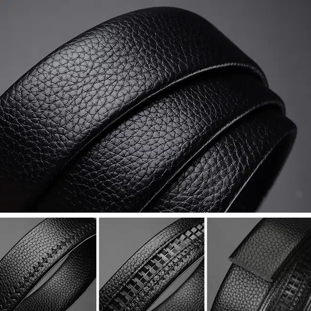 15 MINS Automatic Buckle Belt Black 3.5cm