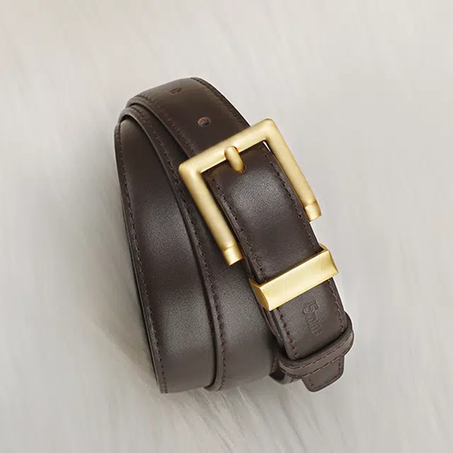 15 MINS Leather Belt 2.4cm