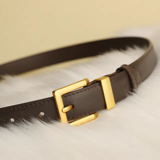 15 MINS Leather Belt 2.4cm