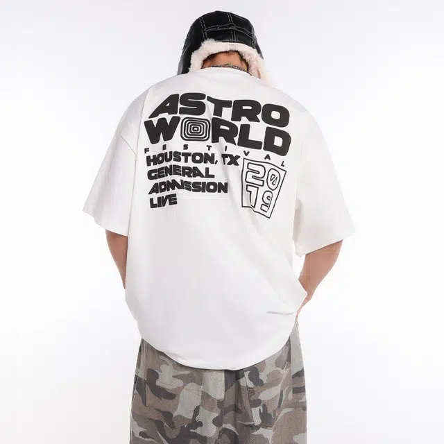 HKRXEC Travis Scott Cactus Jack Festival Staff Tee