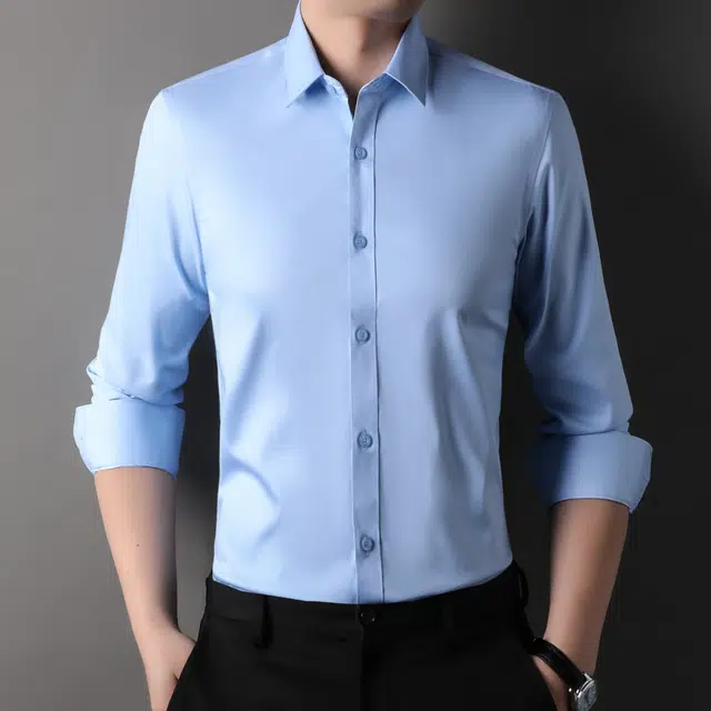 袋鼠 轻商务针织单排扣休闲修身柔软舒适都市职场西装正装内搭衬衫 男女同款
