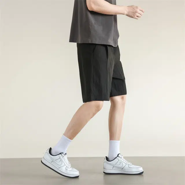 兰缪 基础款户外运动简约休闲短裤 男女同款