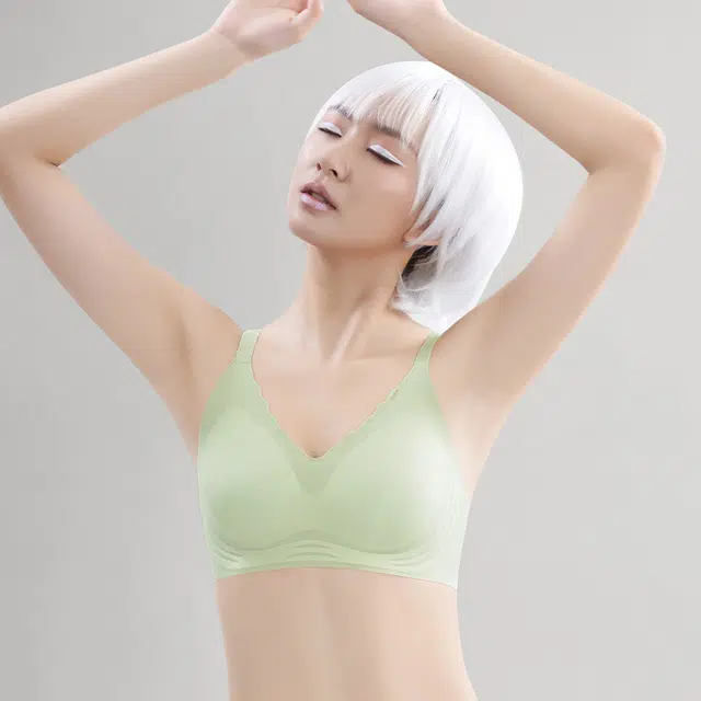 都市丽人 舒适抑菌透气薄款无痕上托夏季文胸 女款