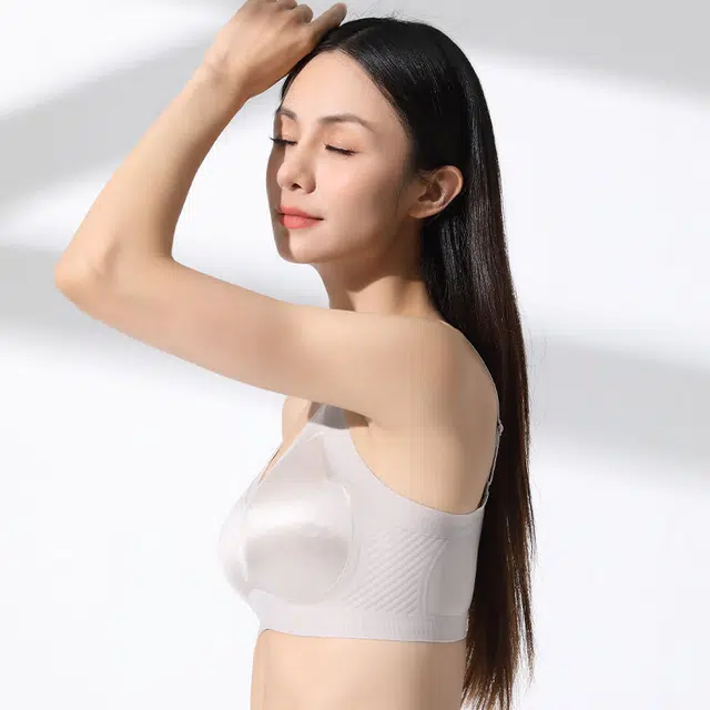 都市丽人 聚拢提拉软支撑裸感无痕舒适光面轻薄透气文胸 女款